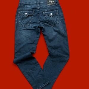 Dark Blue Denim Jeans